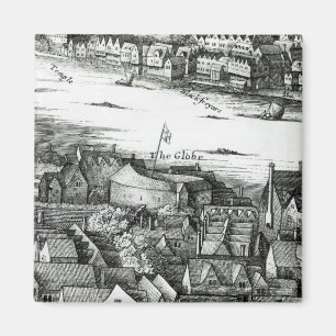 Das erste Kugel-Theater oder Rosen-Theater Magnet