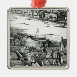 Das erste Kugel-Theater oder Rosen-Theater Ornament Aus Metall