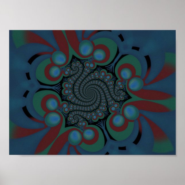 Das erste Kunstposter von Jimette Design. Poster (Vorne)