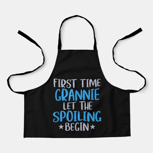 Das erste Mal, dass Grannie die Geschenke Ließ, di Schürze (Vorderseite)