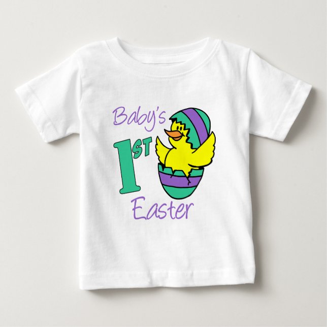 Das erste Ostereier des Babys Baby T-shirt (Vorderseite)
