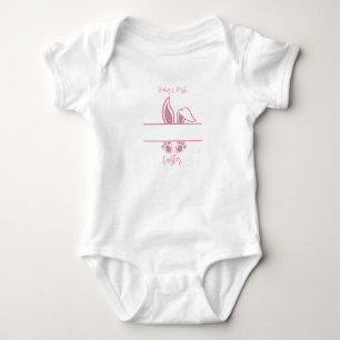 Das erste Ostern des Babys - Mädchen Baby Strampler