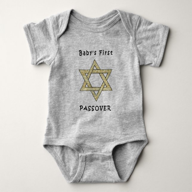 Das erste Passahfest des Babys Baby Strampler (Vorderseite)
