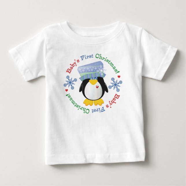 Das erste Weihnachten des Baby T-shirt (Vorderseite)