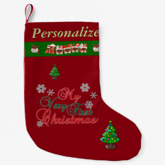 Das erste Weihnachten des Babys - Name besonders Kleiner Weihnachtsstrumpf