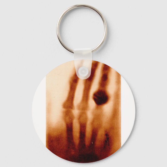 Das erste X-Ray, 1901, Foto Schlüsselanhänger (Vorderseite)