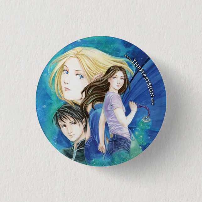 Das erste Zeichen, Trio-Knopf Button (Vorderseite)