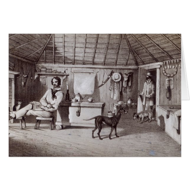 Das erste Zuhause des Hockenden, c.1847 (Vorderseite (Horizontal))