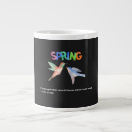 Das Erwachen: Eine visuelle Hommage an den Frühlin Jumbo-Tasse