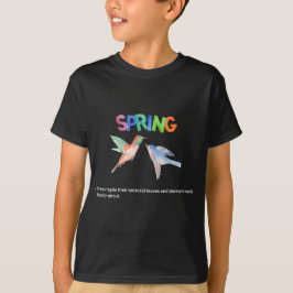 Das Erwachen: Eine visuelle Hommage an den Frühlin T-Shirt