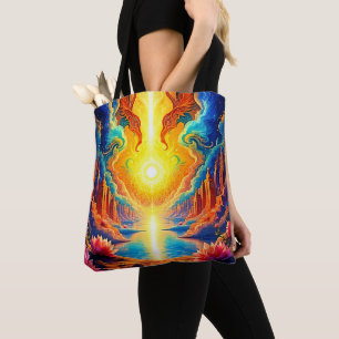 Das Erwachen einer göttlichen Lichtstadt Tasche