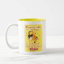 Das Erwachen von Liebe Glockenhaken Tasse
