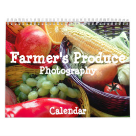 Das Erzeugnis-Fotografie-Kalender des Bauern Kalender