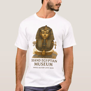 Das ewige Erbe – Eröffnung des Grand Egyptian Muse T-Shirt