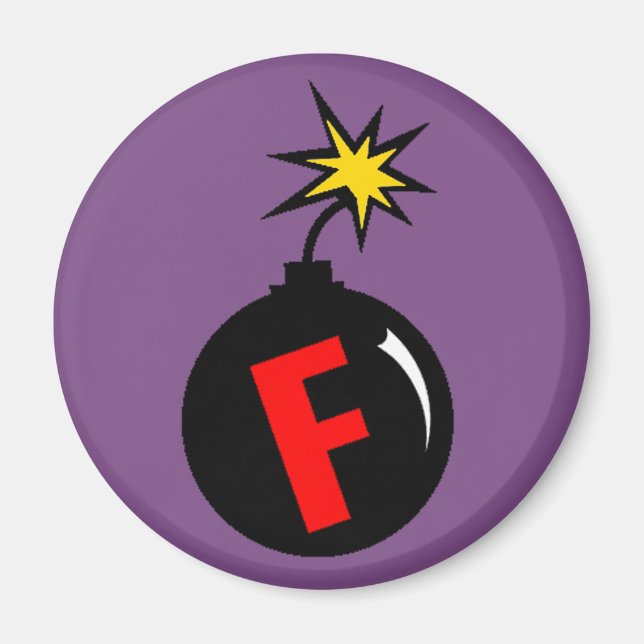 das F-Wort Magnet (Vorne)