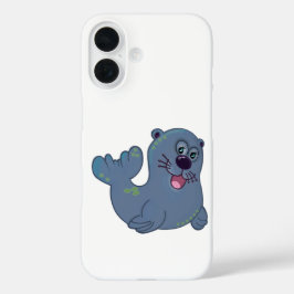 Das Fabric-Siegel im Zazzle Mascot Logo iPhone 16 Hülle