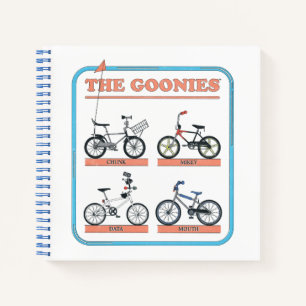 Das Fahrraddiagramm der Goonies Notizbuch