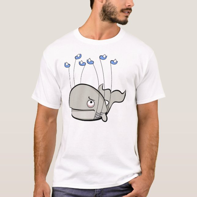 Das failwhale besetzt meinen Verstand T-Shirt (Vorderseite)