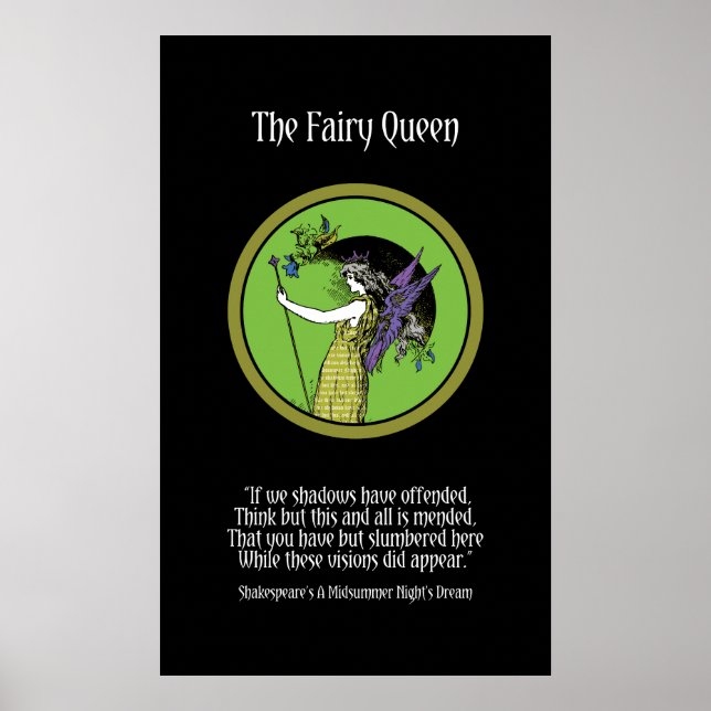 Das Fairy Queen Poster (Vorne)