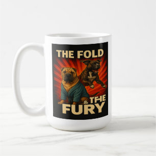 Das Falten und der Zorn Kaffeetasse