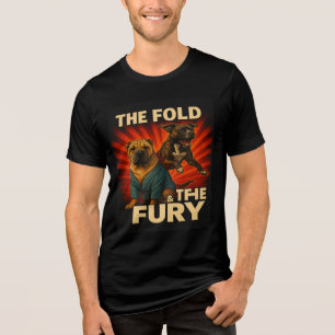 Das Falten und der Zorn Tri-Blend Shirt