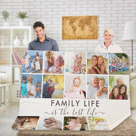 Das Familienleben ist das Beste 15 Foto White Sherpadecke