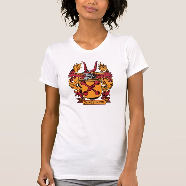 Das Familienwappen-T - Shirt der Frauen (Vorderseite)