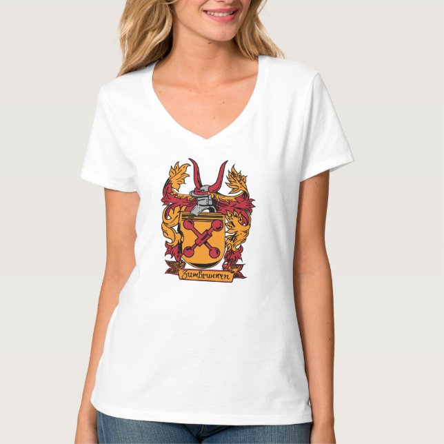 Das Familienwappen-T - Shirt der Frauen (Vorderseite)
