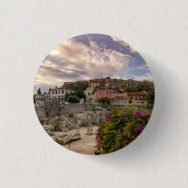 Das farbenfrohe Athen Button