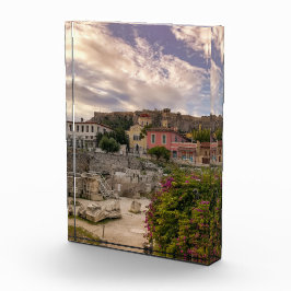 Das farbenfrohe Athen Fotoblock