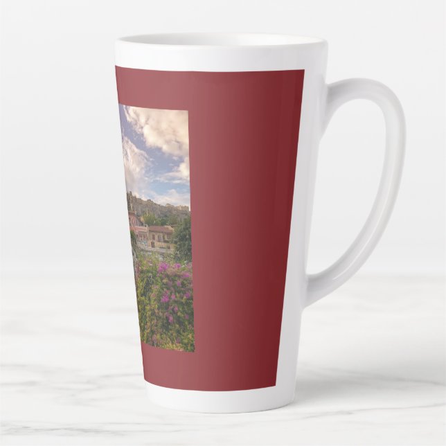 Das farbenfrohe Athen Milchtasse (Rechts)
