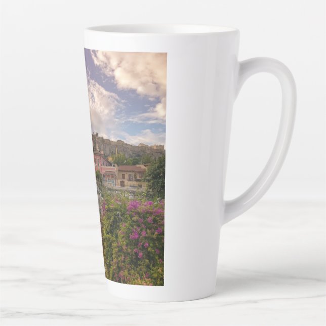 Das farbenfrohe Athen Milchtasse (Rechts)