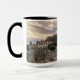 Das farbenfrohe Athen Tasse