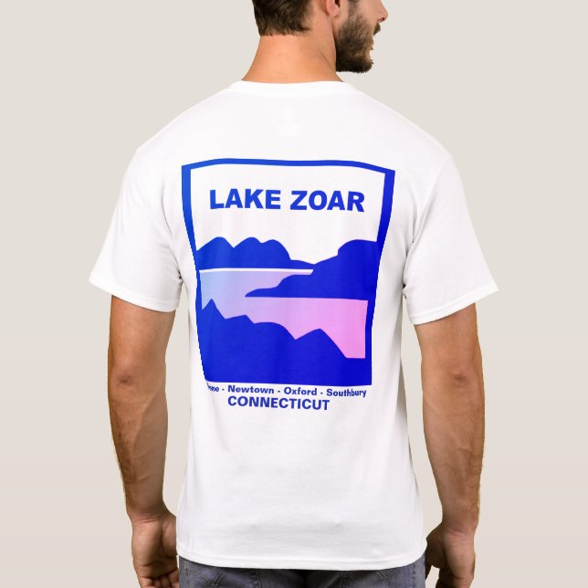 Das farbenfrohe T-Shirt des Lake Life (Rückseite)