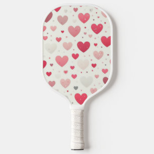 Das farbenfrohe Valentinstag Pickleball Schläger