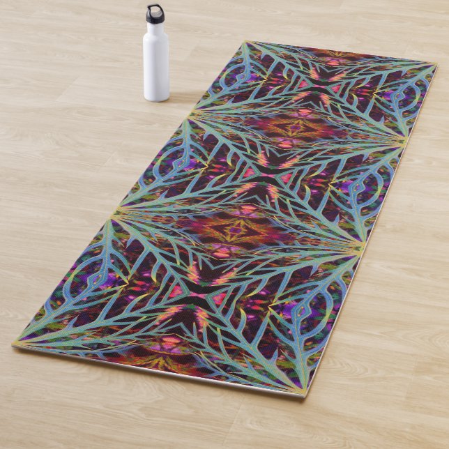 Das Farbmuster finden Yogamatte (Beispiel)