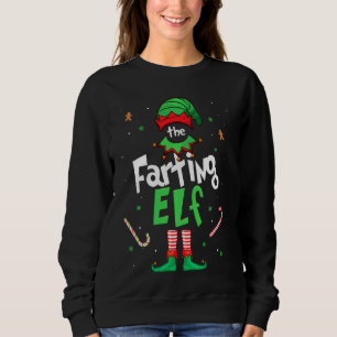 Das Farting Elf Weihnachten passt zu Weihnachten f Sweatshirt