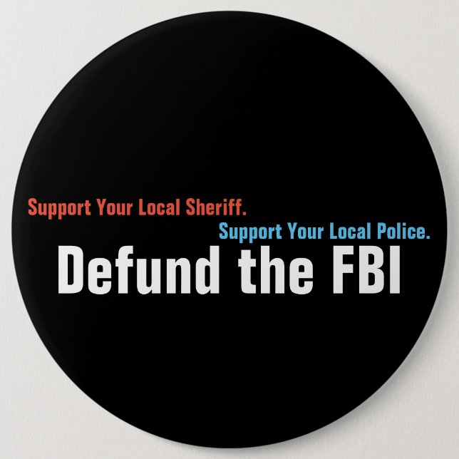 Das FBI entschärfen Button (Vorderseite)