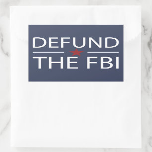 Das FBI entschärfen Rechteckiger Aufkleber