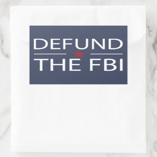 Das FBI entschärfen Rechteckiger Aufkleber