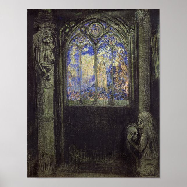 Das Fenster aus festem Glas, 1904 Poster (Vorne)