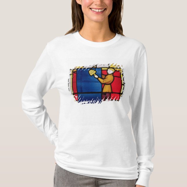 Das Fenster des Stoff-Kaufmannes T-Shirt (Vorderseite)