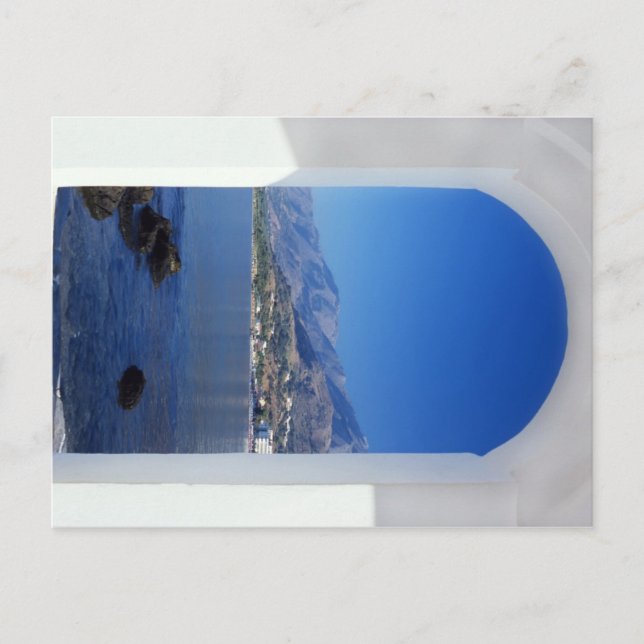 Das Fenster Postkarte (Vorderseite)