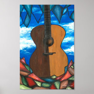 Das Fenster zur Gitarre Poster