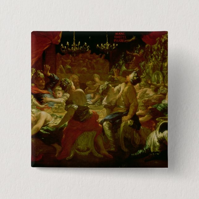 Das Fest des Belshazzars Button (Vorderseite)