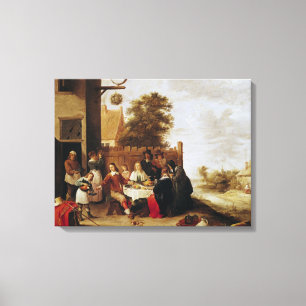 Das Fest des verschwenderischen Sohns, 1644 Leinwanddruck