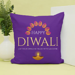 Das Festival des Lichts Diwali Hindu Kissen