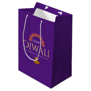 Das Festival des Lichts Diwali Hindu Mittlere Geschenktüte