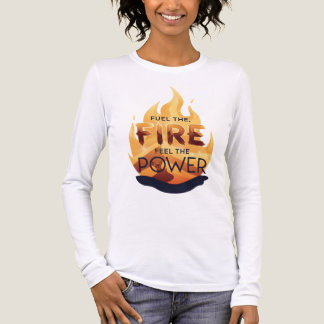 Das Feuer anheizen, das Motivierend T-Shirt des Po Tri-Blend Shirt