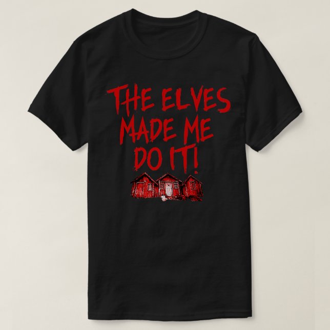 Das Feuer der Eurovision und die Elfen haben mich  T-Shirt (Design vorne)